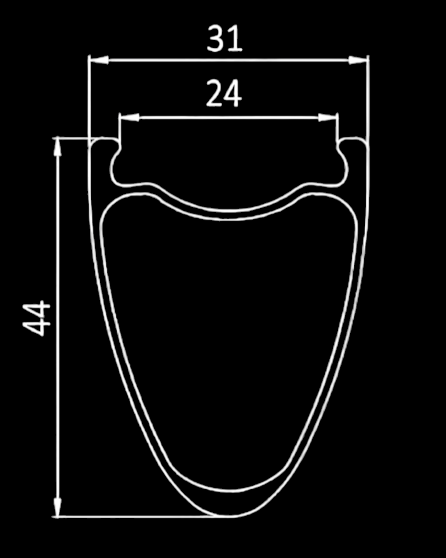 SLR 44 Carbon Wheelset Disc