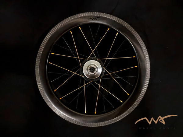 Package 2 - Brompton Wheels Int Gear Hub w Trispoke Front Wheel