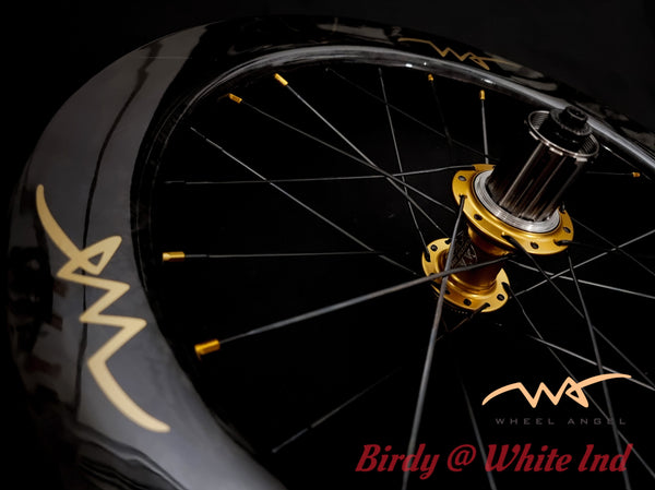 Birdy Wheels - White Ind + Ridea Disc Brakes
