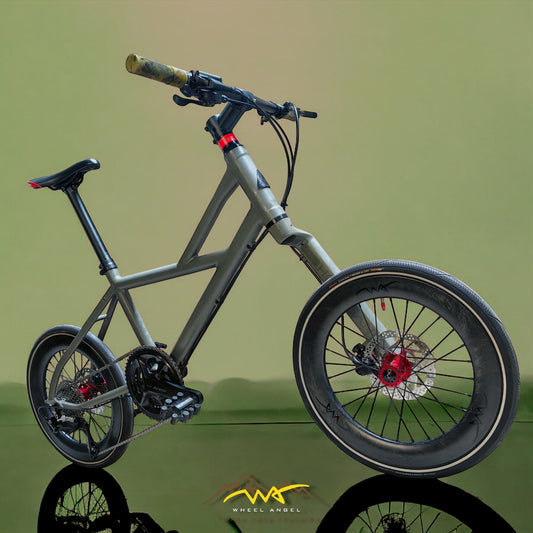 Cannondale Hooligan on Wheel Angel Carbon Wheels
