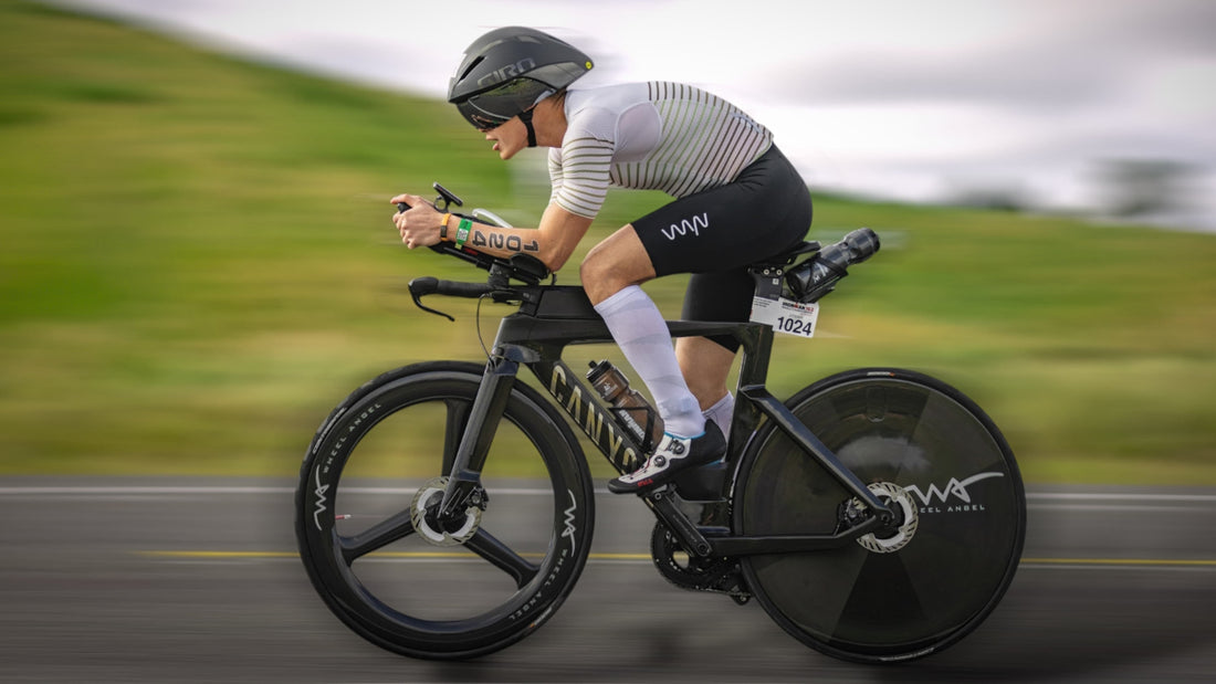 Ironman 70.3 World Championship, Taupo with Wheel Angel Carbon Wheels