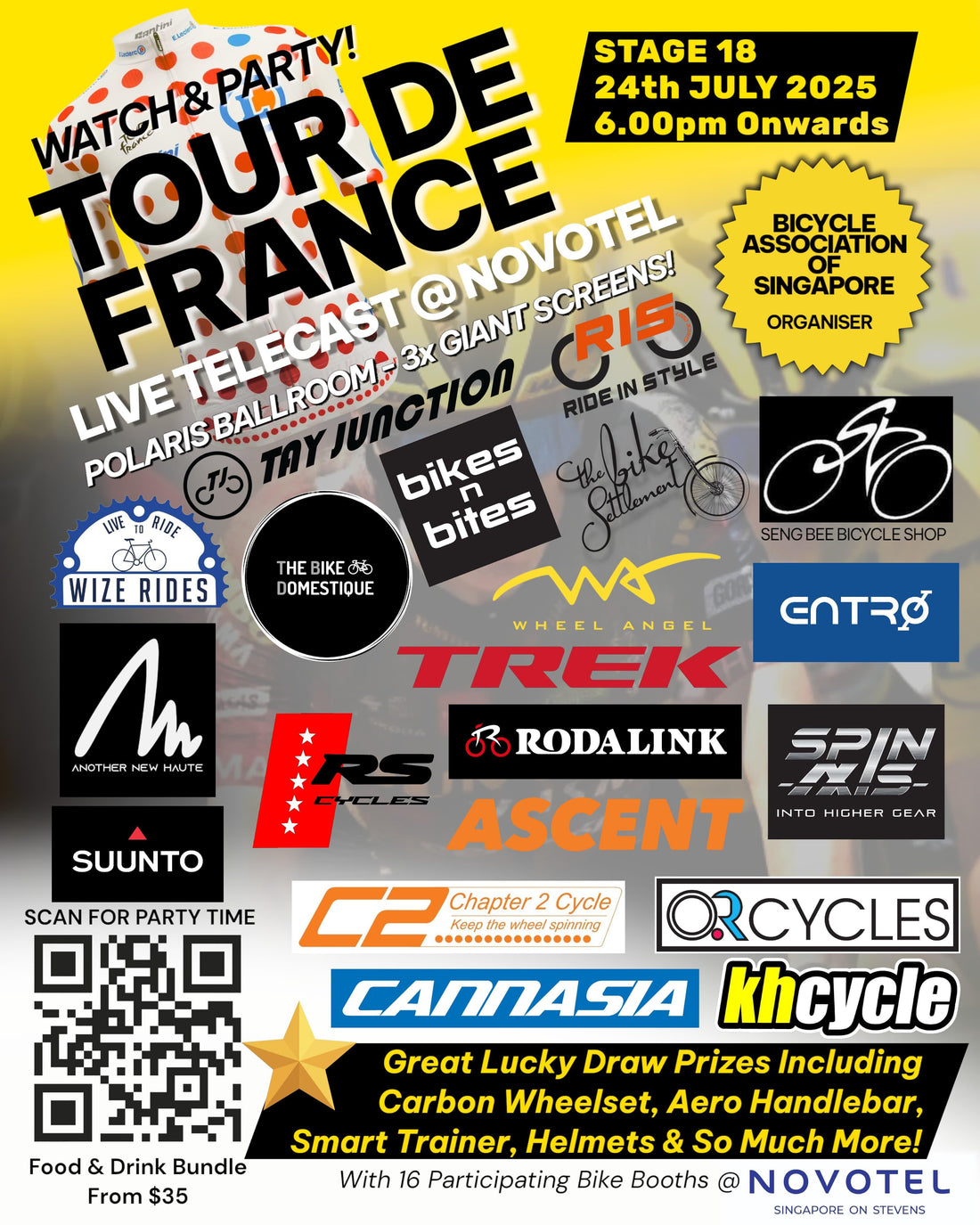 Tour de France 2025 Live Telecast in Singapore