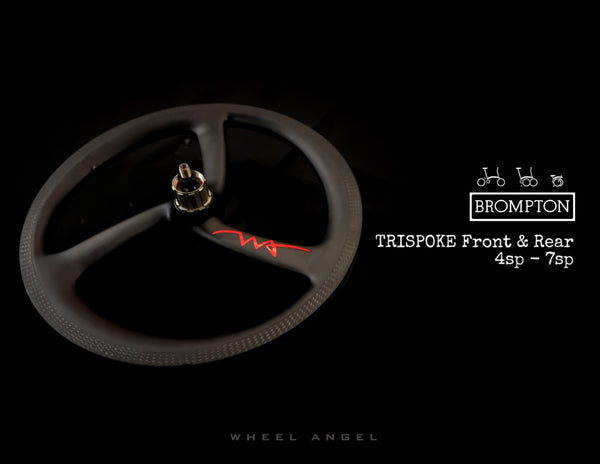 Package 7 - Brompton Wheel External Speed - Trispoke Wheelset (P Line, T Line & Ext Gear)