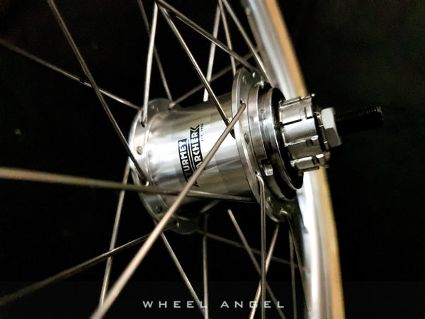 Silver Package 8 - Brompton Chrome Wheels C Line - Phil Wood Front Hub