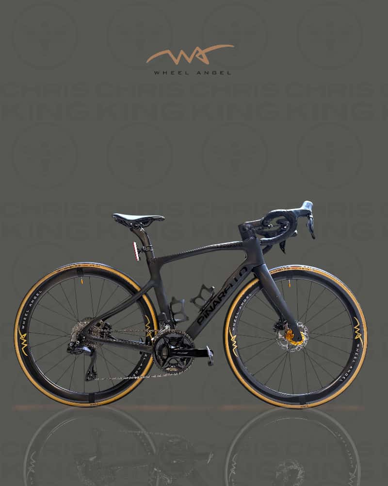 Black_Pinarello_With_Wheel_Angel_Chris_King_SLR_49_Carbon_Wheels