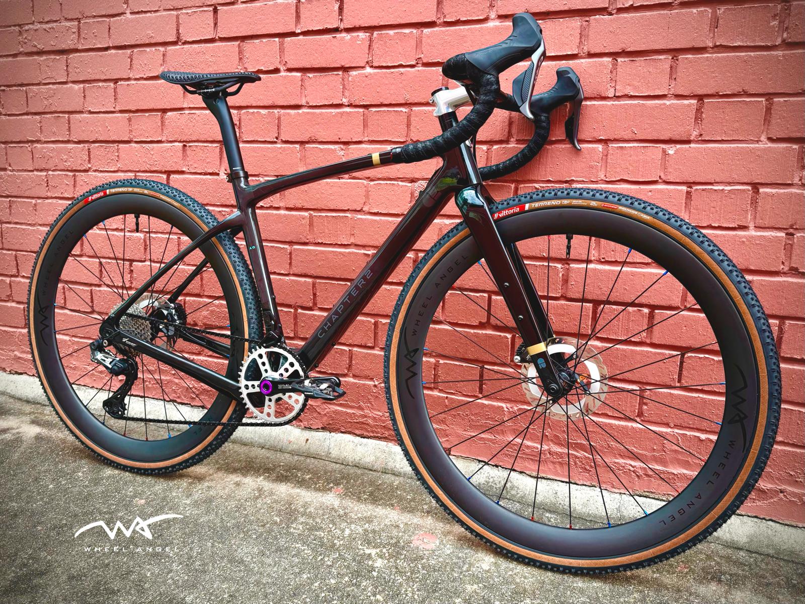 Chapter 2 Bike With Wheel Angel Gravel i29 Carbon Wheels