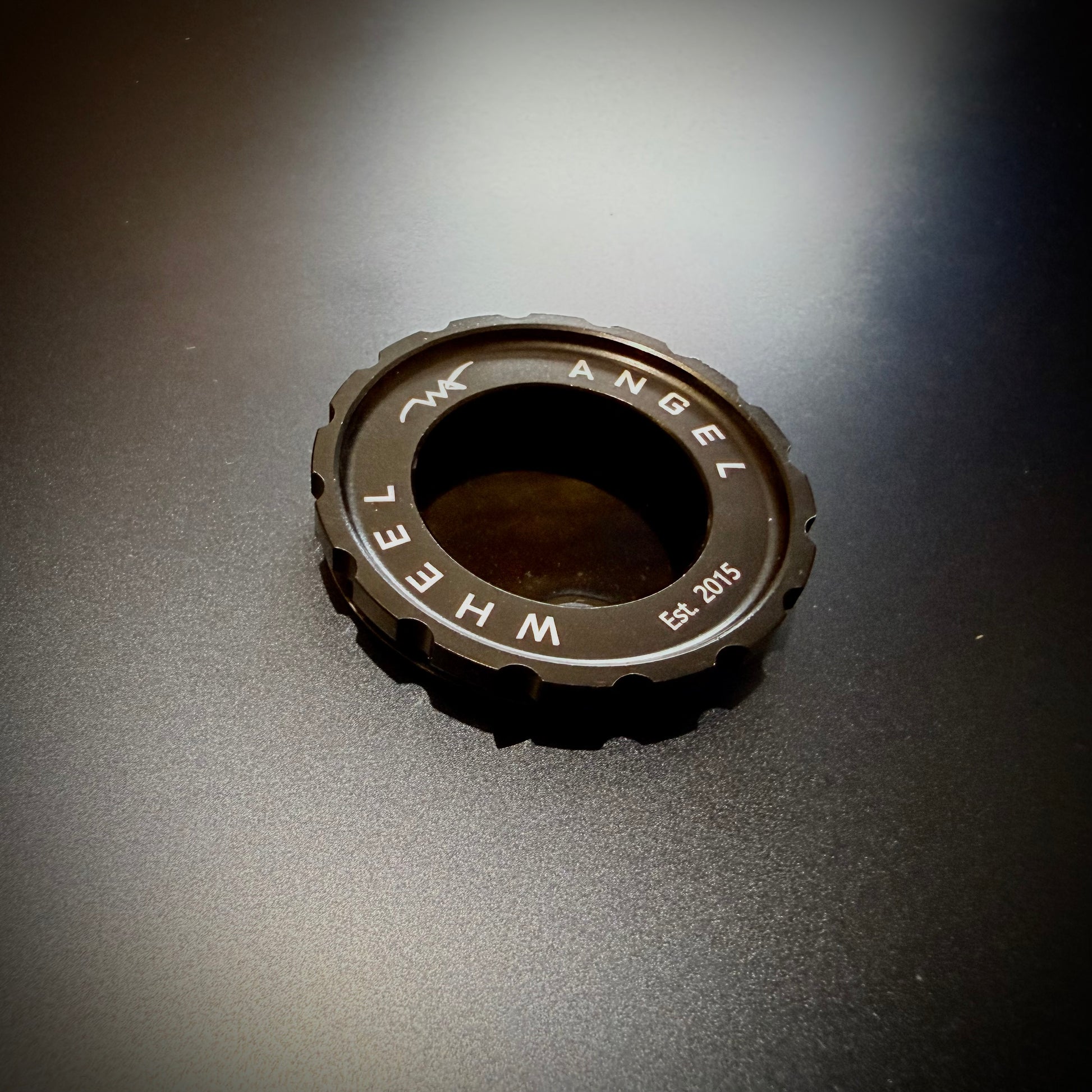 Center Lock Disc Brake Rotors Lock Rings Black