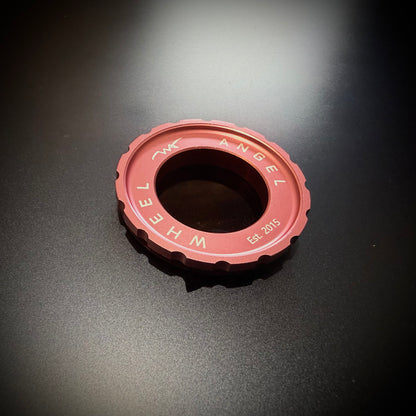 Disc Brake Lock Ring Black Centerlock Pink