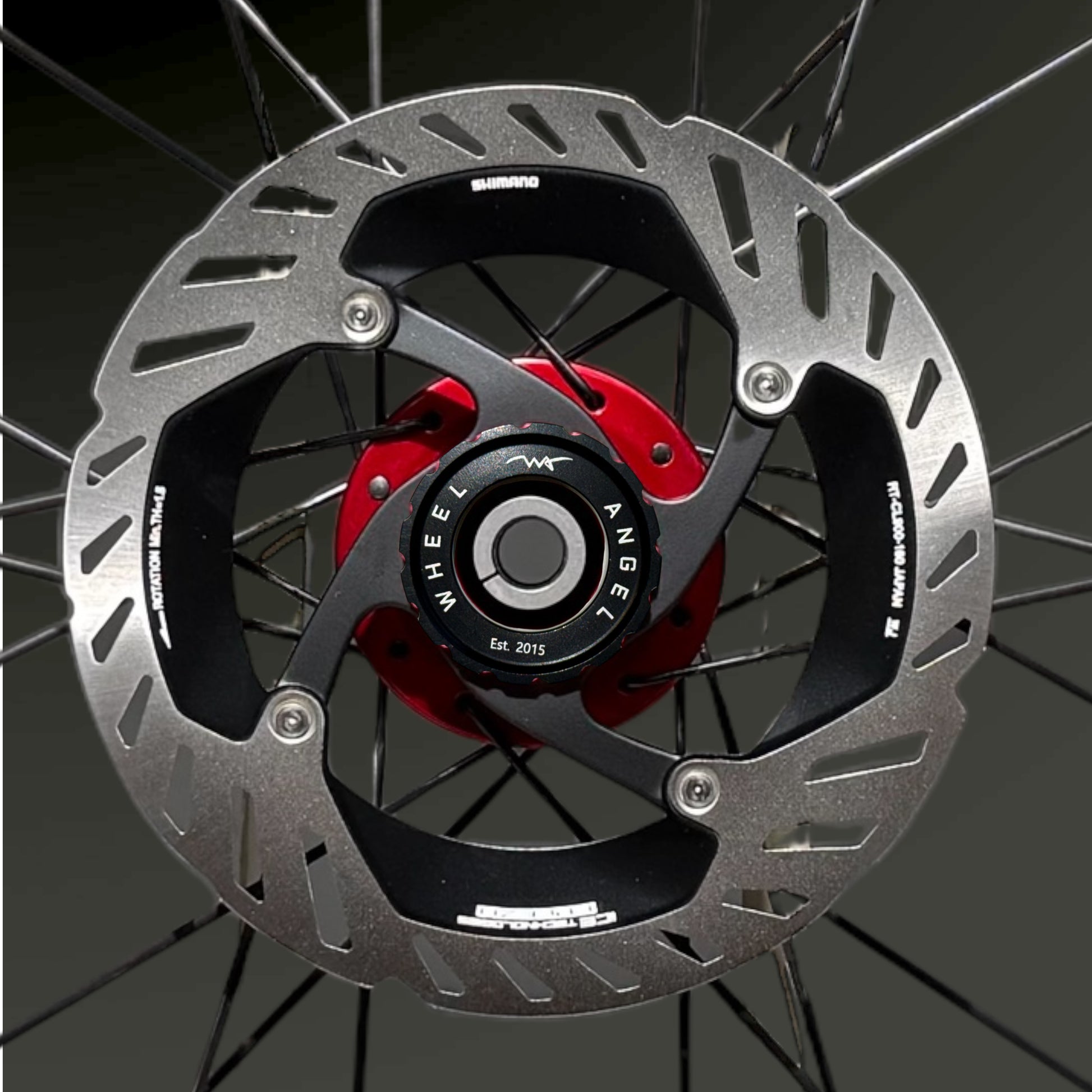 Lock Ring Disc Brake Centerlock Shimano Black