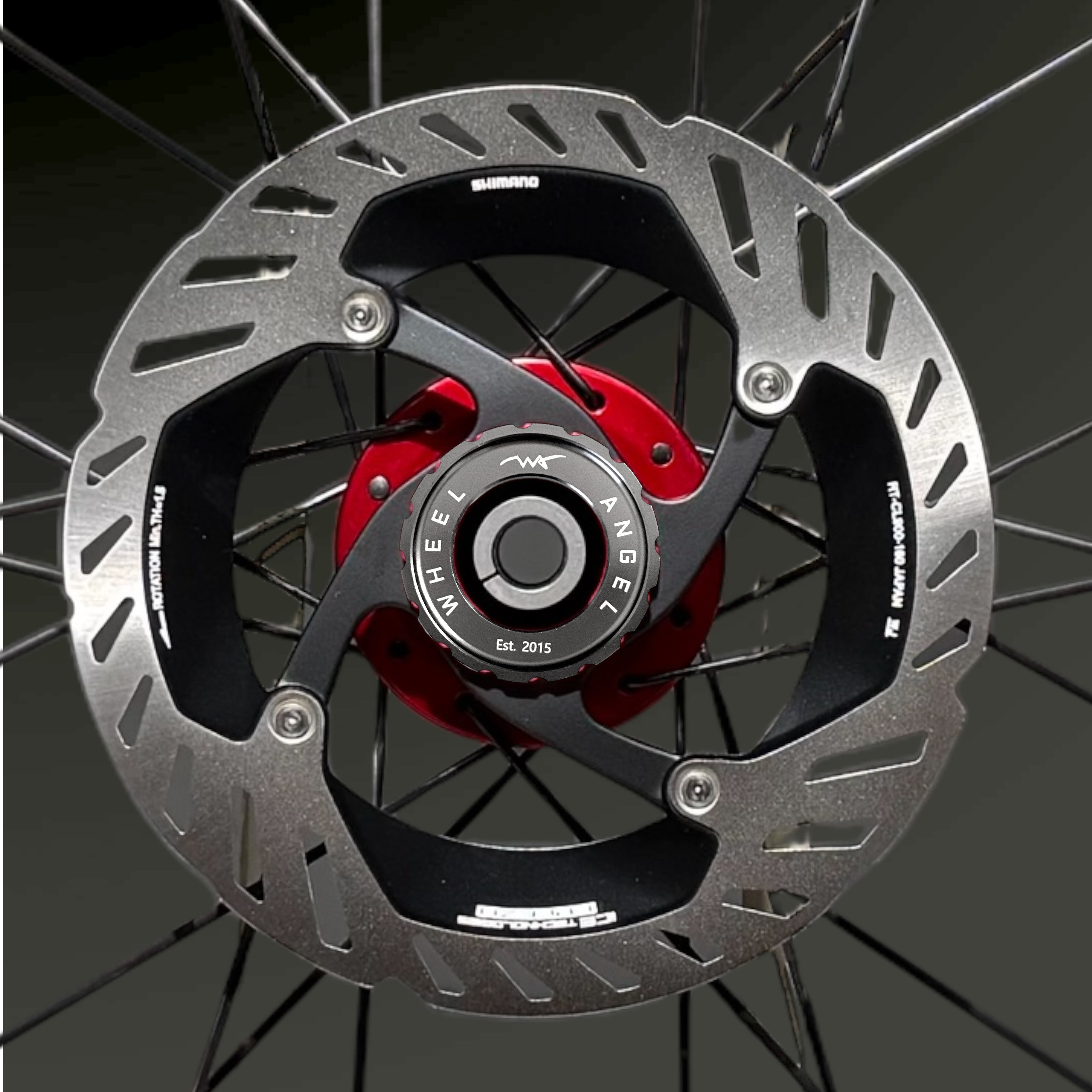 Lock Ring Disc Brake Centerlock Shimano Gunmetal