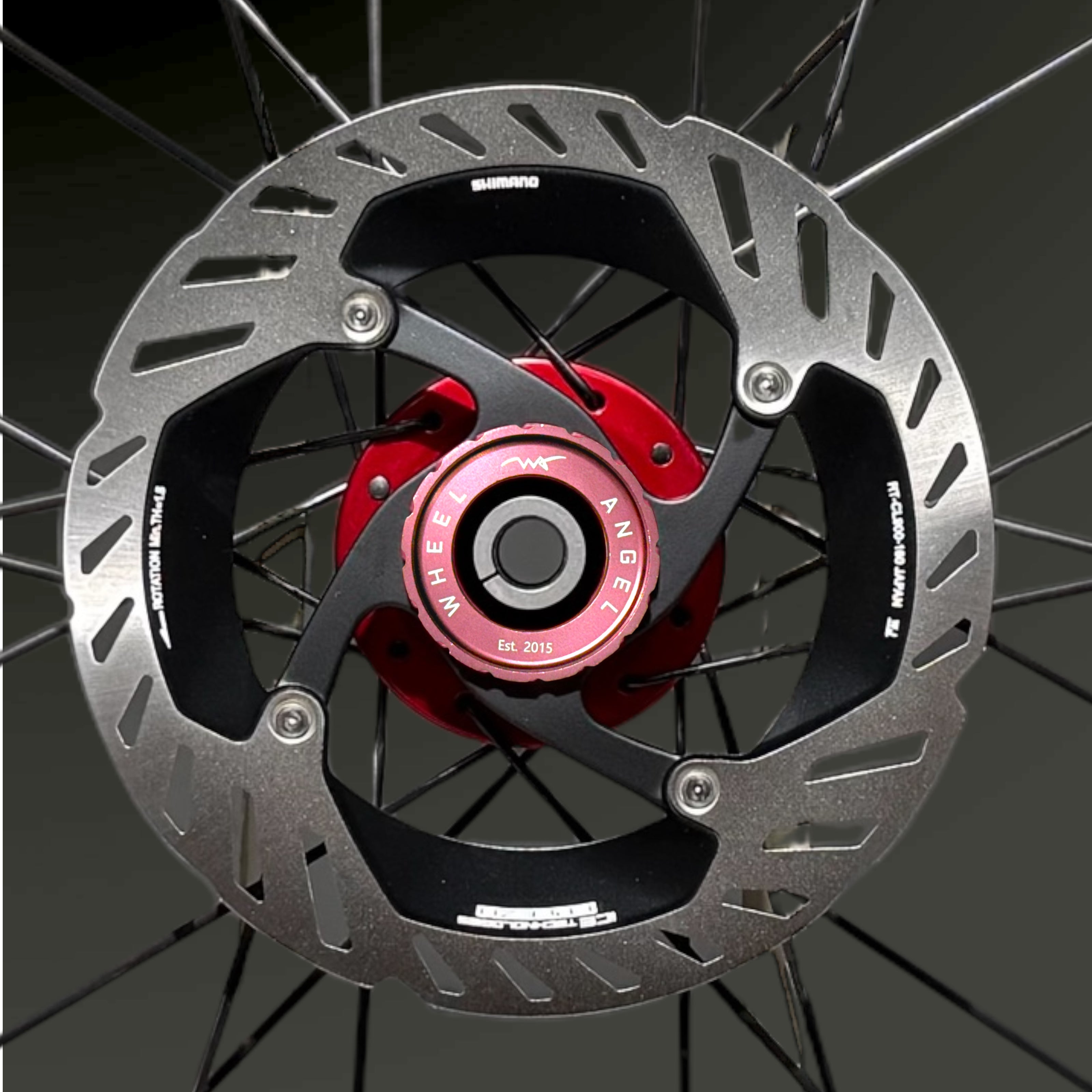 Lock Ring Disc Brake Centerlock Shimano Pink