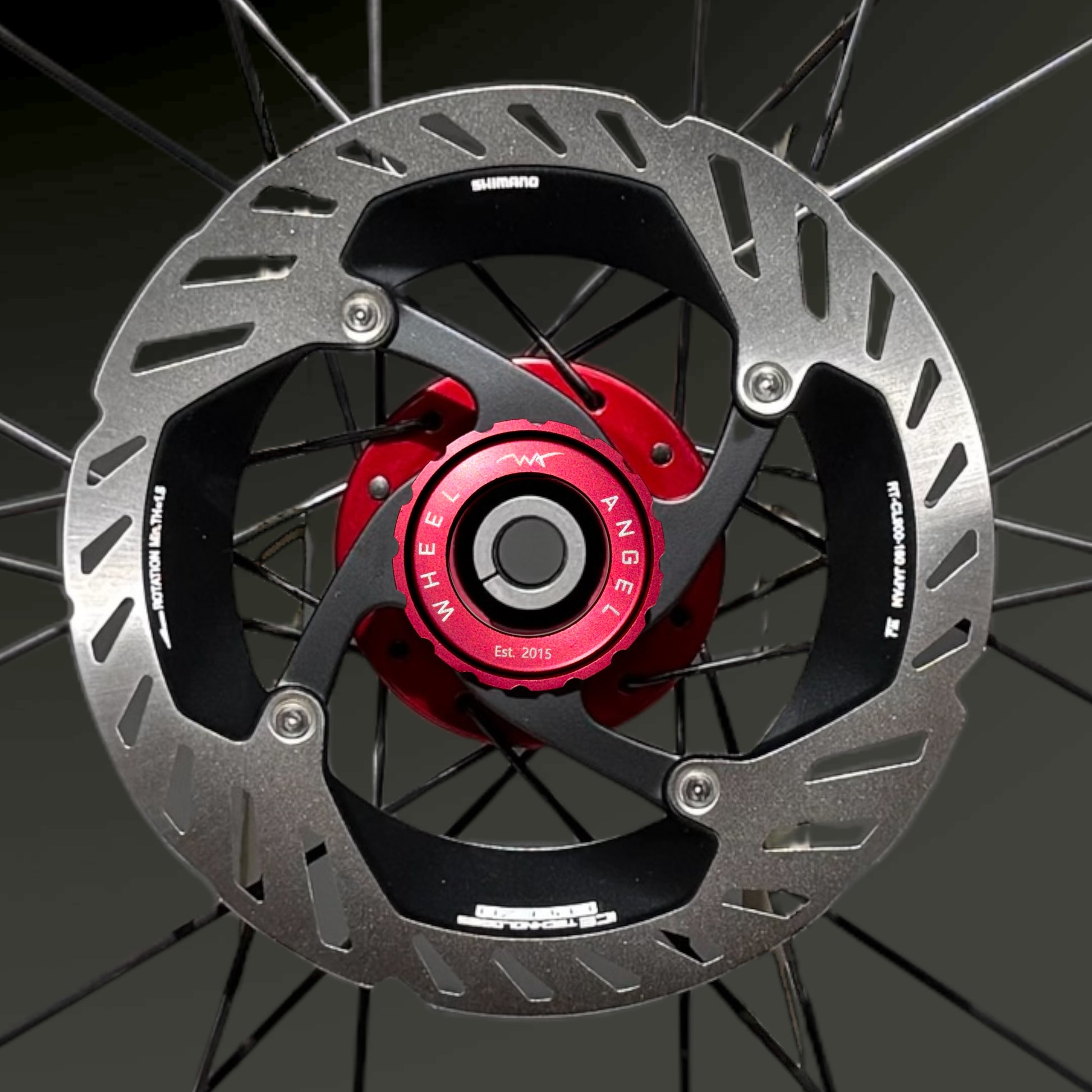 Lock Ring Disc Brake Centerlock Shimano Red