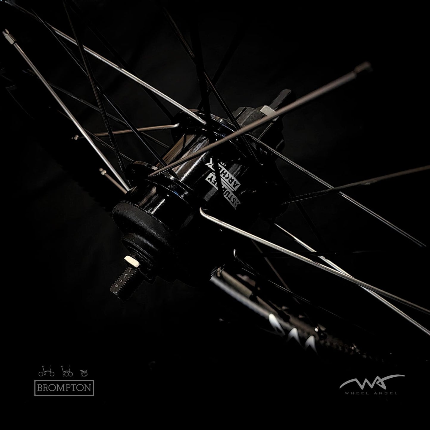 Wheel Angel Brompton 12sp Carbon Wheel
