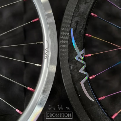 Wheel Angel Brompton Carbon Vs Alloy Wheel