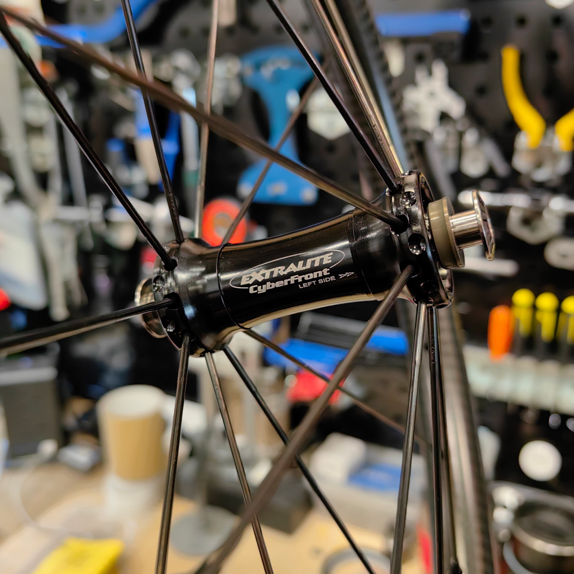 Wheel Angel Brompton Extralite Hubs Carbon Wheel