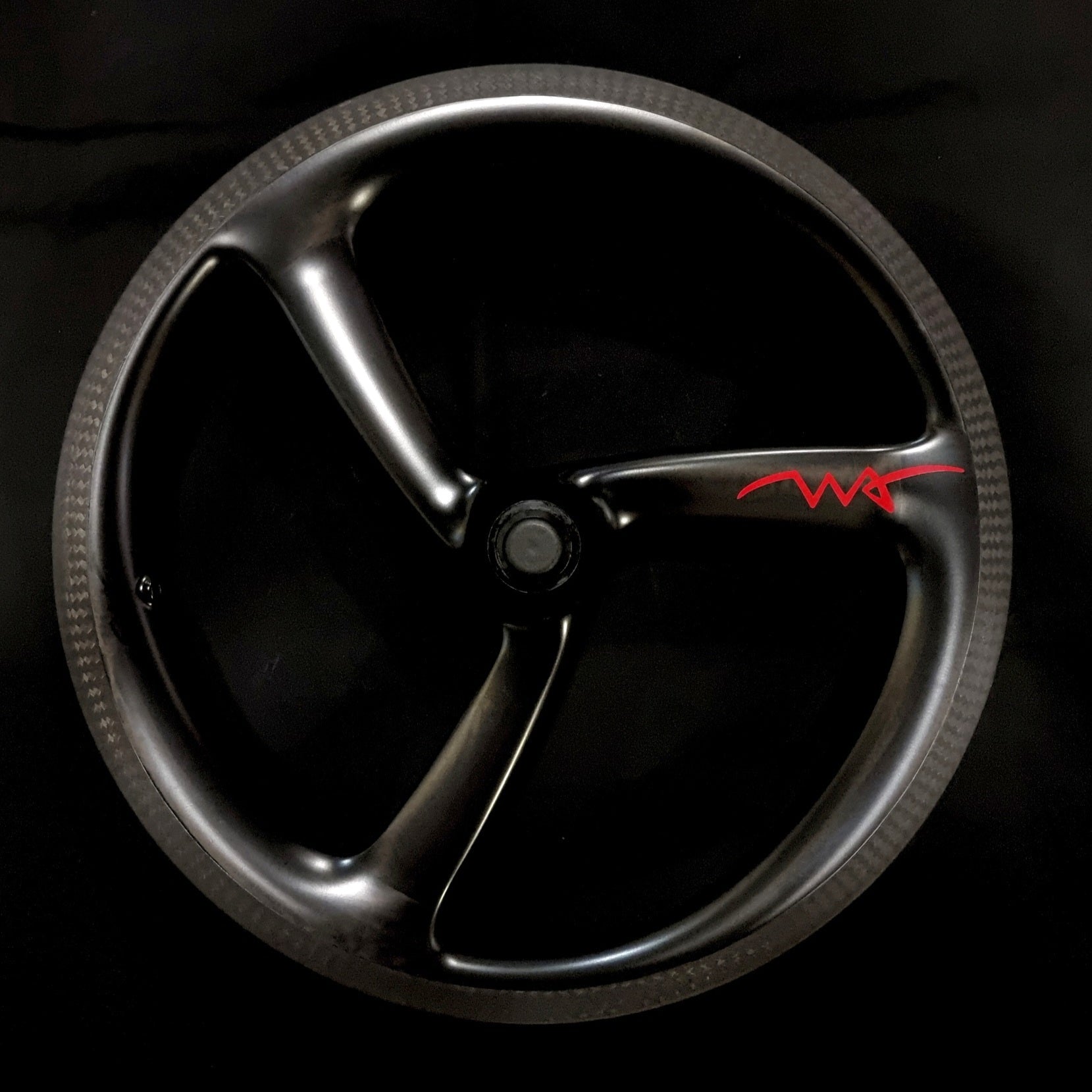 Wheel Angel Brompton Trispoke Curve Carbon Wheels