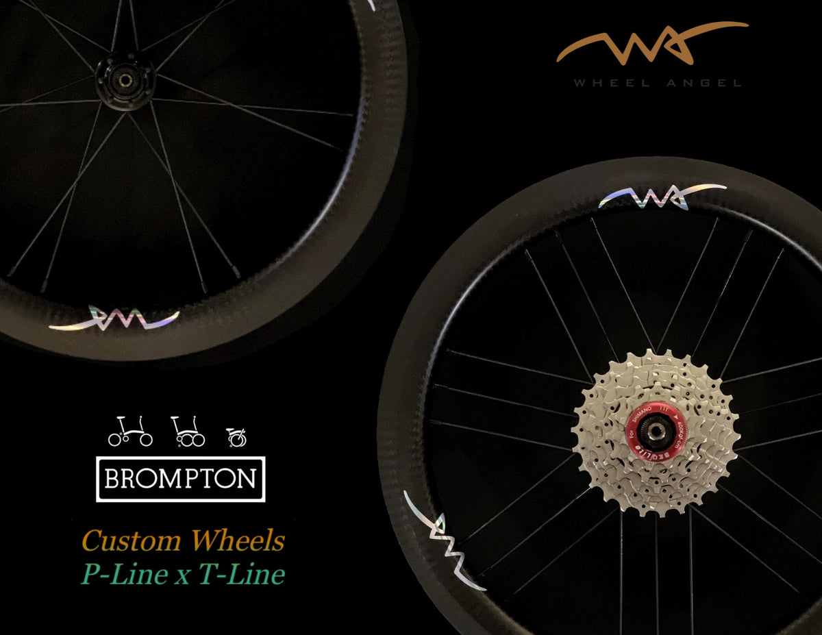 Package 5 Brompton Wheel External Speed Mini Sealed Bearing Hubs ( Wheel Angel